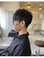 メンズカット バイ ソイクフ(メンズカット by SOY-KUFU)&nbsp;MEN’S HARE アッシュブラックベリーショート