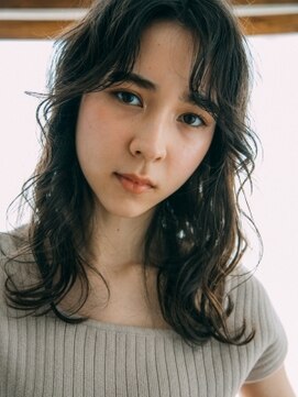 エン(en) ゆるパーマスタイル