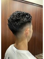 ヒロギンザ 新橋日比谷口店(HIRO GINZA)&nbsp;ツーブロック　パーマ