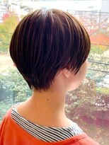 ソーホープレミアム(SOHOpremium) ショート×マロンブラウン×白髪染め@30代@40代@50代@60代