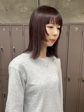 ボルドーカラー