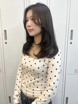 アリュウル 表参道(ALLURE) ワンカールレイヤーカット*オリーブグレージュ