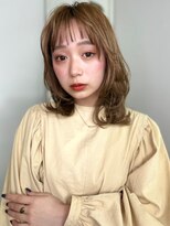 カバーヘア ブリス 戸田公園西口店(COVER HAIR bliss) カーキベージュアッシュくびれヘアウルフカットp1戸田公園