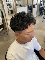 アフェクト 上大岡(affect)&nbsp;スペインカール/スパイキーショート/ブルーブラック/上大岡