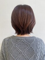 モリオ フロム ロンドン 成増店 【morio成増/一戸】大人かわいいウルフショートピンクカラー