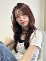 エミュ 中央駅店(eMu)&nbsp;ラベンダーカラーとロングレイヤー