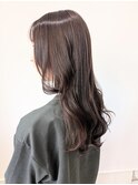 【中村のぞみ】ピンクベージュ×セミロング
