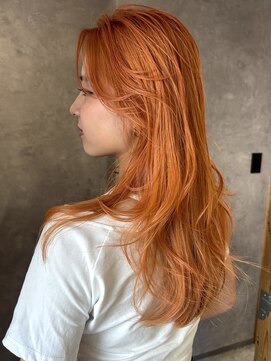 リット(lit) オレンジカラーレイヤーカット