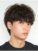 シャドウパーマツイストパーマメンズマッシュメンズパーマ佐賀