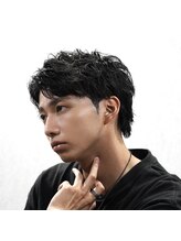 《*パーマ剤が染みやすい方でも◎*》クリームパーマで頭皮に薬剤がつかない施術が◎