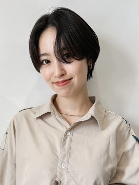 フィルムス 横浜(FILMS) ショートボブ/レイヤー/横浜ショート/韓国/暗めカラー/髪質改善