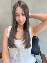 メルト 新宿(Melt)&nbsp;Melt【新宿】アッシュグレー×顔まわりレイヤー