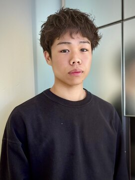 ラパンセヴェールメンズ 栄(LA PENSEE VERT MEN'S) ピンパーマ