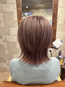 ヘアサロン アプリ(hair salon APPLI) ピンクベージュ♪