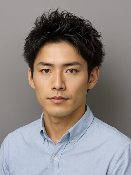 ハレ ヘアサロン(Hale hair salon) Haleニュアンスパーマスパイキーショートバーバーフェザーパーマ