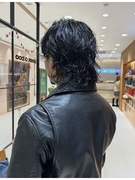 ピークアブー アヴェダ 池袋東武(PEEK-A-BOO AVEDA) ラフパーマ風ミディアム