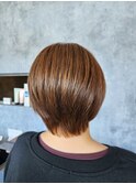 丸みボブ【くびれボブ/透明感カラー/ショートボブ/Ami】