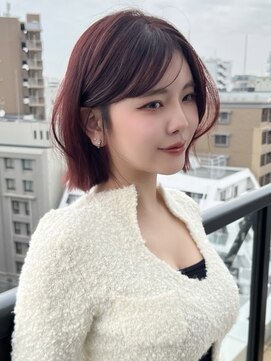 髪質改善サロン hearts. 熊本/縮毛矯正/レイヤーカット/ショートボブ【ハーツ】 顔周りカット/イメチェン/ショートボブ20代30代40代50代熊本