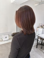 2195ヘアー 世田谷代田(2195hair)&nbsp;ローズブラウン　髪質改善カラー