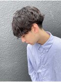 シャドウパーマニュアンスマッシュ