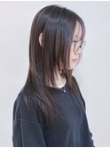 【松戸　テラカド】大人可愛いレイヤーカット顔周りカット黒髪