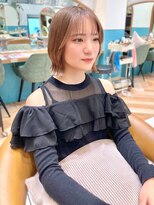 ロンド レイ 立川(Lond Ray) ショートボブ/レイヤーカット/20代30代40代50代/顔周りカット