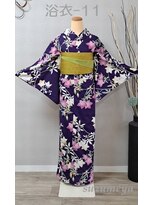 きものサロン すずめ屋&nbsp;レンタル浴衣-11（桔梗）