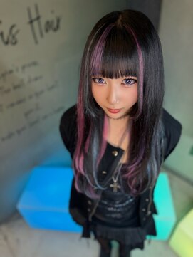 ラニシス ヘアー(Lanisis Hair) 2.5次元オーロラハイライト