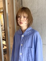 フィルムス ヨコハマ プラス(FILMS 横浜 +)&nbsp;ミルクブラウン/ボブ/オリーブページュ/ブリーチなし/横浜+