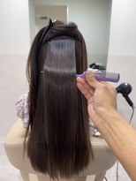 サロウィン 那覇店(SALOWIN) 縮毛矯正×髪質改善で叶える艶髪ストレート