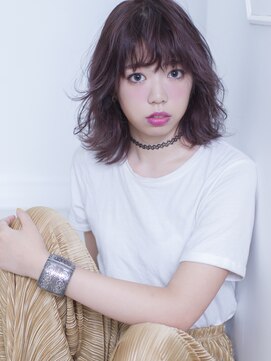 エアー 福岡(AIR) ［air-FUKUOKA　竹石］ 話題のthrowピンクカラーでツヤ髪に