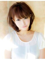 《AFLOATディル裕二朗》大人女性、ミセスのミディアムヘア
