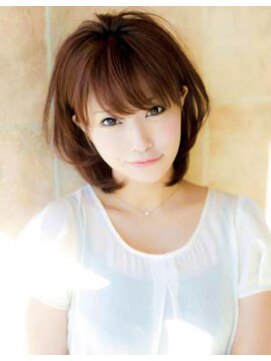 アフロート ディル(AFLOAT D'L) 《AFLOATディル裕二朗》大人女性、ミセスのミディアムヘア