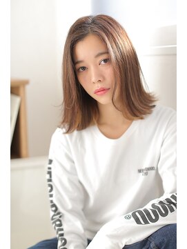 ジーナ 福岡天神(Zina) Zina☆スタイリングの楽な外ハネミディ♪