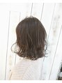 リーシュ ヘアー デザイン(Leash hair design) ベイビーグレージュ×波ウェーブ@sho_hair.design