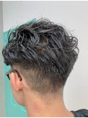 スパイラルパーマ、メンズヘア、井浦新、ニッポンノワール