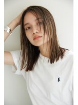 ジルトータルビューティーサロン 河内花園店 (JILL)&nbsp;【figaro】透け感ナチュラルミディ