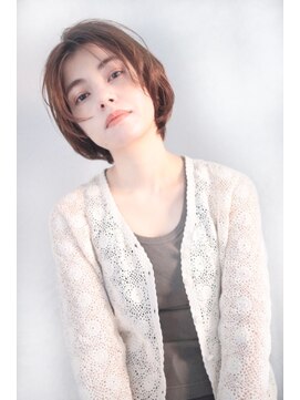 アンド(AND) 柔らかショートボブ