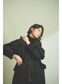 "ジェンダーレス”波巻きボブ