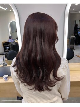 ジーナ 渋谷駅前(Zina) shion ブリーチなしで作るピンクラベンダー