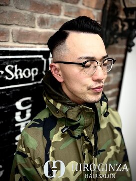 ヒロギンザ 新橋日比谷口店(HIRO GINZA) ビジネス73フェード　新橋　理容室　床屋　ヒロ銀座　日比谷