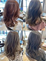 ヘアーデザイン ビビッドリンク(HAIR DESIGN VIVID link) 透明感カラー