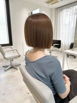 ヨーク(YOKE)&nbsp;YOKE 髪質改善切りっぱなしボブタイトボブぱつっとボブ大人ボブ