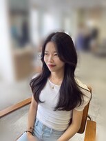 シェノン 武庫之荘(CHAINON)&nbsp;＊レイヤーロング/韓国ヘア/グレージュ