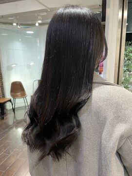 ヘアーアンドメイク ビス(HAIR&MAKE bis) ブリーチなしカラー『グレージュ』【立川/加藤沙久楽】