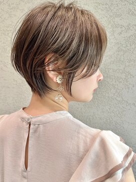 ロンド アンブル 四条烏丸(Lond ambre) 【Lond ambre】川村利幸/オシャレショート/グレージュカラーK