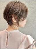 【Lond ambre】川村利幸/オシャレショート/グレージュカラーK