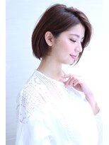 オーロ 池田店(ORO)&nbsp;誰でも簡単耳掛けワンレンスタイル♪