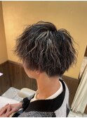 ニュアンスパーマ/スペインカール/スパイキーショート/守谷