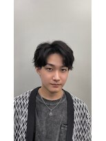 デフカッヅ 北千住(DEF CUTZ) センターパート+ニュアンスパーマ